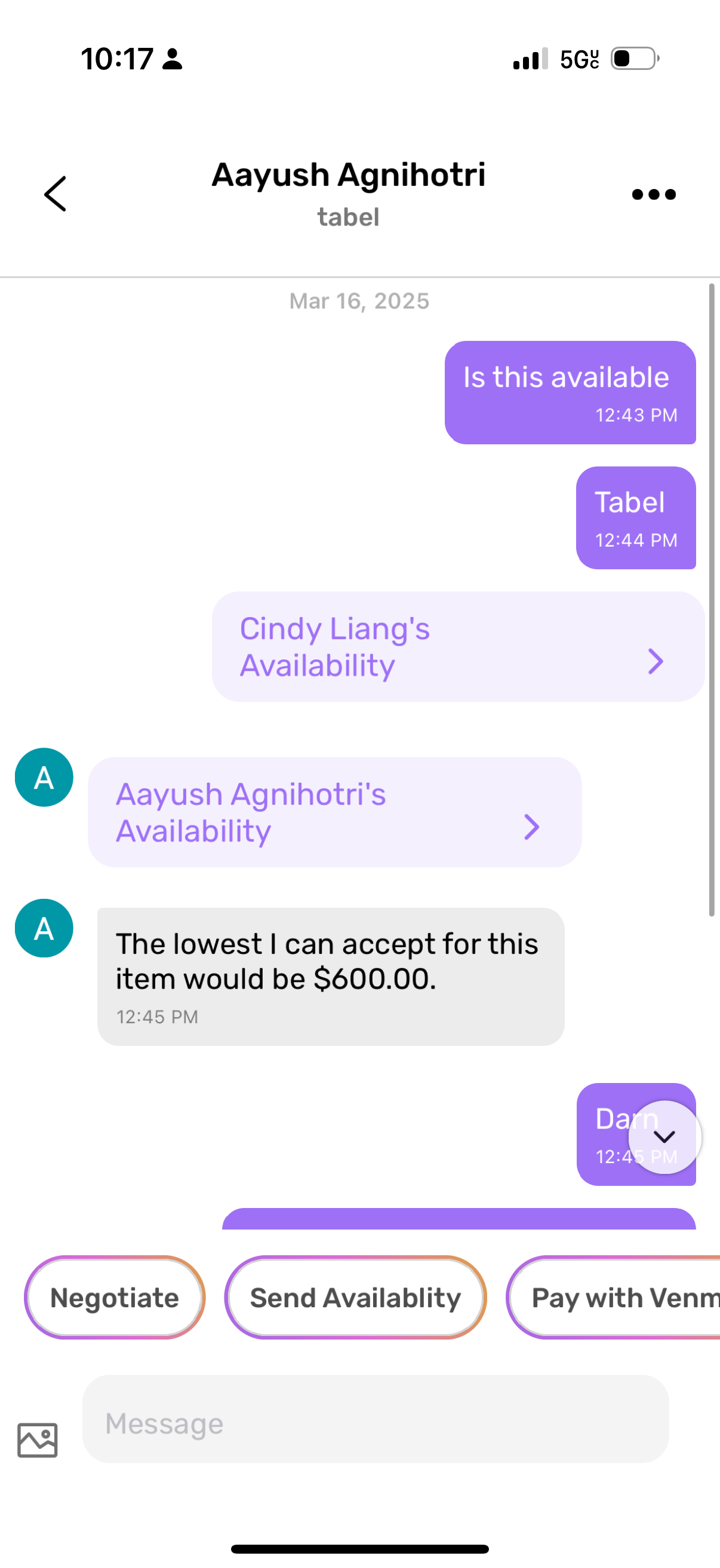 Ithaca Transit App Screenshot